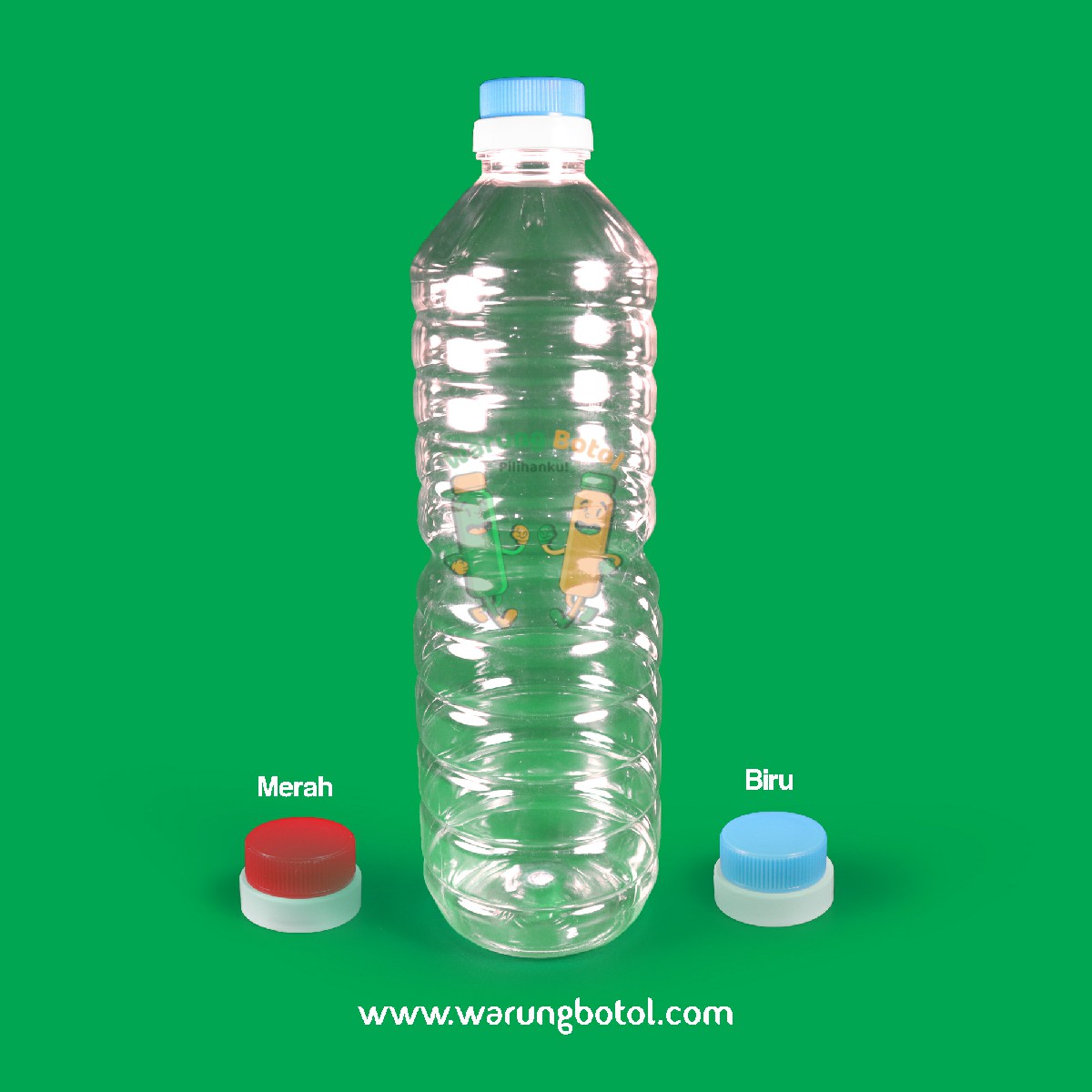 distributor toko jual botol plastik untuk minyak goreng 1000ml / 1 Liter bening murah terdekat di bandung, jakarta, bogor, bekasi